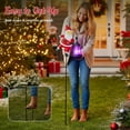 thumbnail image 5 of Christmas Solar Kettle Lights Garden Lawn Decorative, Solar Powered Santa Watering Can Ground Lamp, Outdoor Lighted Holiday Displays, Xmas Decor, 5 of 15
