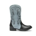 thumbnail image 5 of Dream Pairs Girls' Cowgirl Cowboy Western Boots Mid-Calf Riding Shoes for Kids & Tweens, 5 of 5