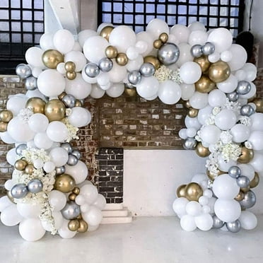 Garfans Wedding Arch Circle Balloon Arch Frame Round Backdrop Stand for ...