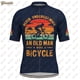 thumbnail image 3 of Conjunto de sudadera de ciclismo de manga corta para hombre, maillot de MTB, ropa de ciclismo, camiseta de verano para hombre mayor, nuevo, 2022, 3 of 5