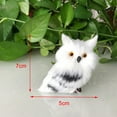 thumbnail image 2 of 4PCS Owl Furry Christmas Ornament Decoration Adornment Simulation Xmas Night Yule Decorate Christmastime Embellish Household Props Children Present, 2 of 5