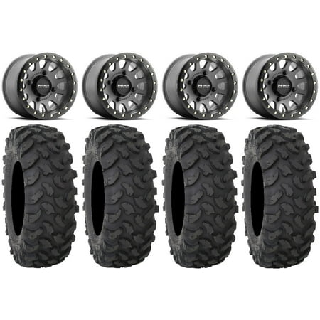 Method 401 Bdlk 15 Wheels Ti 33 XTR370 Tires Sportsman RZR Ranger