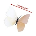 thumbnail image 3 of JHGoosa Creative Cute 3d Butterfly Wall Stickers Seamless Glue Home Decoration Butterfly(Clearance), 3 of 7