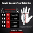 thumbnail image 2 of AEOLOS Leather Gymnastics Hand Grips-Great for Gymnastics,Pull up,Weight Lifting,Kettlebells and Cross Training SMALL, 2 of 2