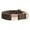 Brown, variant on Velvet Pet Collar with Name and Phone Number for Dogs in Multiple Colors—Metal Quick Release Buckle Soft Fashionable Comfort Durability and Safe Identification