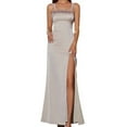 thumbnail image 1 of UPPADA Robe Cocktail à Col Rond pour Femmes Robe Sirène Robe Cocktail Sans Manches Robe Formelle Évasée Robe d'Invitée de Mariage Robe Cocktail Moulante Offres des Fêtes, 1 of 4