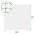 thumbnail image 2 of Garden Craft 7ft H X 100ft W Black Vinyl Deer Netting Fence, Maximum width 100 feet, 2 of 9
