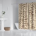 thumbnail image 2 of Beige and Brown Of Leopard Print Shower Curtain 72"x84" ,Bathroom Decorative Shower Curtains Set with 12 Hooks,Modern Waterproof Washable Shower Curtain, 2 of 6