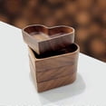 thumbnail image 4 of ZHAOCHENG Bandeja decorativa de madera para aperitivos - Bandeja pequeña para servir hecha a mano - Diseño encantador de plato en forma de corazón para frutos secos, semillas y frutas secas - Tapas de, 4 of 5