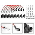 thumbnail image 3 of 8 Pack Square Ignition Coil & Spark Plug Wire For Chevy GMC 4.8L 5.3L 6.0L 8.1L, 3 of 7
