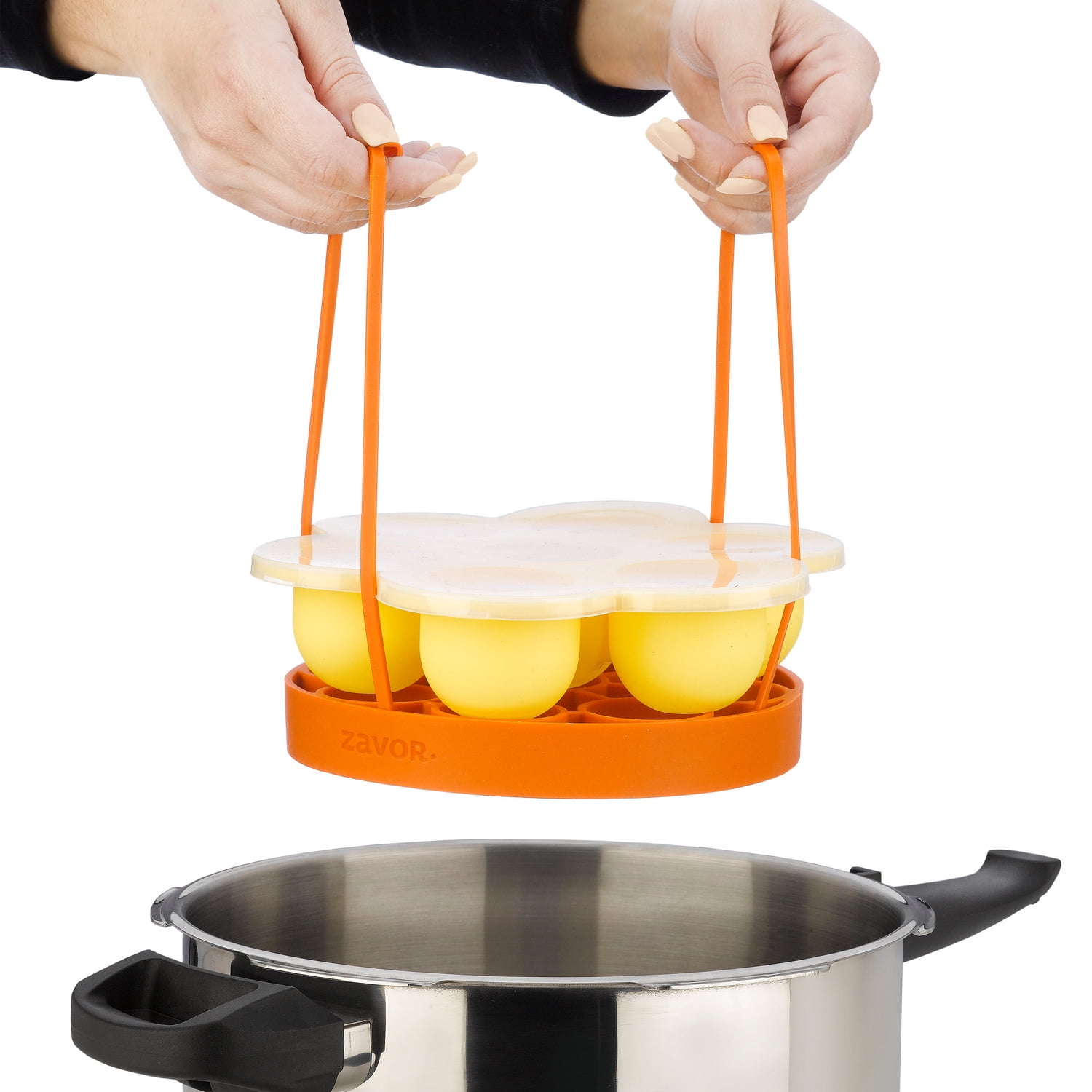 Zavor Silicone Egg Lover's Set - 2 Egg Bites Molds and Cooking Egg Rack