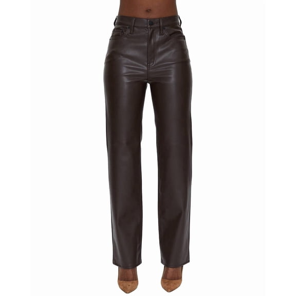 Pistola womens Cassie Coffee Bean Straight Leg Jean, 27, Brown