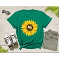 thumbnail image 4 of Cute Bumble Bee Yellow Sunflower Blossom Petal Flower Plant T-Shirt Sunflower Lover Gift T Shirt for Men Women Kids Boys Girls TShirt, 4 of 8