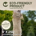 thumbnail image 4 of DeWitt Natural Burlap Roll 5.5 oz, Versatile Use Medium-Weave Jute Fabric, 4 x 250 Feet, 4 of 7