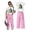 1-Pink175, variant on Tiijoy Girls Outfits Fashion Graphic Short Sleeve T-Shirt Cargo Pants Set, Sizes 7-12