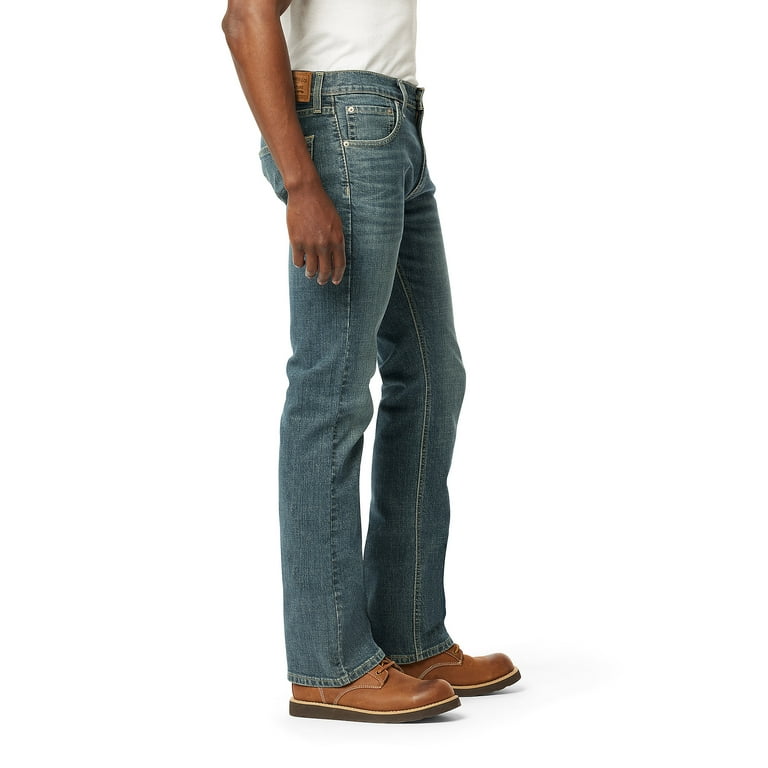 Mens levi signature bootcut jeans hotsell