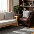 thumbnail image 4 of Dvumao Solid Color Velvet Pillow Cover, Sofa Cushion Cover for Living Room and Bedroom, Hidden Zipper, Machine Washable, 4 of 5