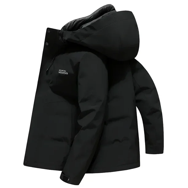 Chaqueta de plumón de otoño e invierno para hombre, chaqueta con forro de plumón de pato desmontable, chaleco calefactor, abrigo grueso y cálido para hombre y mujer