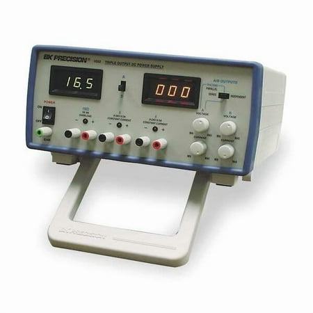 B&k Precision Power Supply,DC,Triple Out,0-24 and 5V 1652