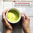 thumbnail image 2 of Tipson Organic Matcha Green Tea - Chai Mix - 25 Foil Enveloped Double Chambered Bags - Antioxidant - Keto/Paleo, 2 of 8