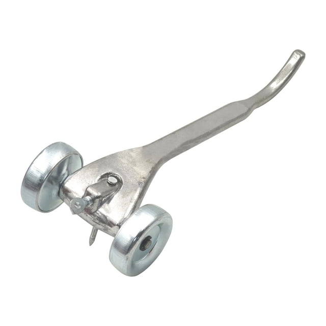Raspador de juntas de pared con rueda de patín, herramienta portátil de limpieza de juntas de azulejos con mango antideslizante para limpieza y