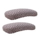thumbnail image 5 of 1 par de fundas para reposabrazos de silla de oficina, fundas para reposabrazos de sillón, fácil instalación, antideslizantes Gris claro, 5 of 9