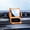 Orange, variant on Smart Car Phone Mount with LED Lights Electric Auto-Clamp, 15W Wireless Charging, Cat-Ear Design for All Smartphones
