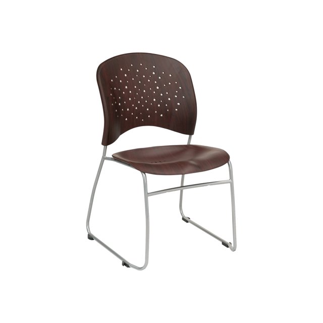 Safco Reve - Chair - mahogany (pack of 2)