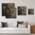 thumbnail image 4 of Designart "Gaze of the Jaguar II" Animals Print on Natural Pine Wood, 4 of 5