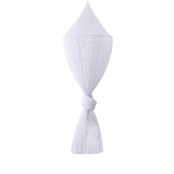 Mosquito Net Soft Star Sequin Net Yarn Cute Canopy Crib Curtain For Baby Room