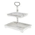 thumbnail image 5 of Rushawy Tiered Tray Snack Storage Tableware Home Decor Dessert Holder Tiered Fruit Plate Rectangle, 5 of 9