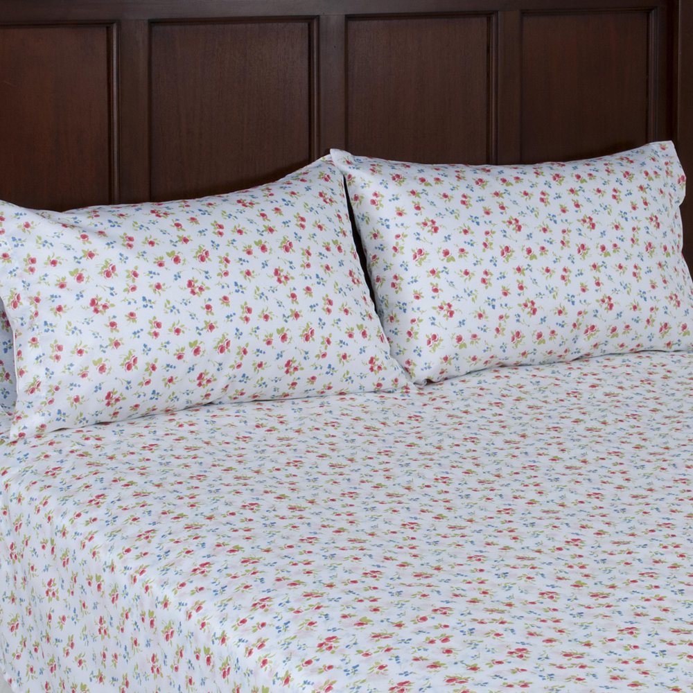 Mainstays Polyester Bedding Fitted Sheet, 1 Each