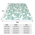 thumbnail image 3 of Fuzoiu Hand Drawn Snake Print Ultra-Soft Micro Fleece Blanket,All Seasons Flannel Throw, Lightweight Blanket for Bed, Sofa, Couch, Movie Night, Camping, and Travel-40"x30", 3 of 7