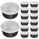 thumbnail image 4 of 50 Aluminum Foil Baking Cups for Desserts and Cupcakes Perfect for Office Use, 4 of 5