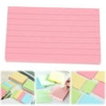thumbnail image 3 of Colored Index Cards Different Sizes,100Sheets Per Pack,Bright Ruled Index Cards, Flash Cards for Studying,Heavy Note Cards for Office,Home,Four Colors,Each Color Individually Wrapped(Pink3,4.9x3"), 3 of 6