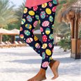 thumbnail image 2 of Levmjia Womens Pants Easter Printed Casual Fashion Tight Yoga Comfy Elastic High Waist Sweatpants Fashion Bottoming Leisure Pants Sports Daily Wear, 2 of 5
