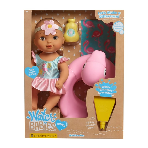 Disfraz de flamenco Just Play WaterBaby para muñeca Bathtime