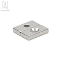 thumbnail image 4 of Gustave 10PCS Neodymium Countersunk Hole Magnets, 0.88 inch x 0.4 inch x 0.16 inch Strong Permanent Rare Earth Block Magnets N35 (Hole: 0.16 inch), 4 of 12