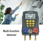 Refrigeration Digital Gauge Meter HVAC Vacuum Pressure Temperature Tester