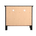 thumbnail image 6 of Home Square 2-Piece Set with King Panel Bed and 4-Drawer TV Stand in Black, 6 of 9