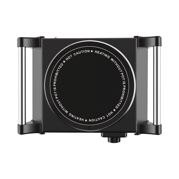 1000W Portable Electric Hot Plate with Adjustable Temperature, Handles, for Home, RV, or Countertop Cooking