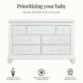 thumbnail image 2 of Evolur Nova Double Dresser, Stardust, 2 of 12