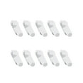 thumbnail image 3 of Hanes Women's Athletic Low Cut Socks, Full Sole Cushion, 10-Pairs White 5-9, 3 of 5