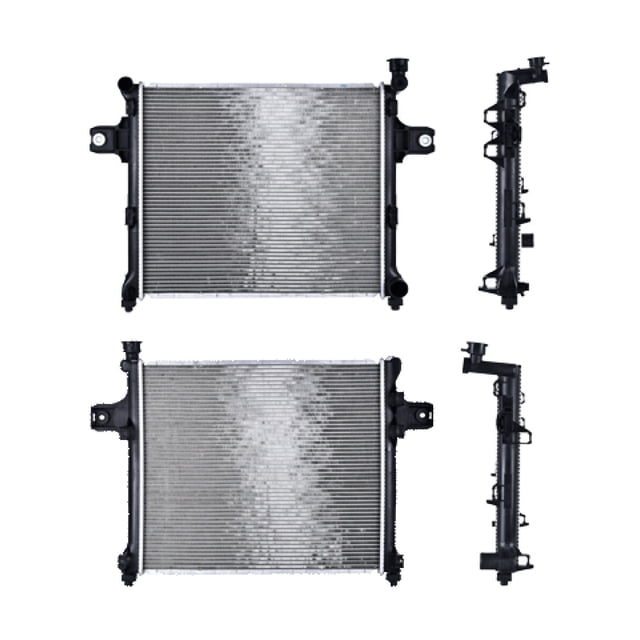 Radiador De Agua Commander 2006 A 2010 Jeep V8 5.7L Aut Soldado Polar .