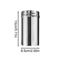 thumbnail image 2 of Airtight Stainless Steel Storage Canister 420ml Reusable Metal Jar For Coffee Dry Food Pantry, 2 of 4