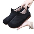 thumbnail image 4 of KEVCHE Winter Fleece-Lined Thickened Snow Boots, Comfortable Warm Cotton Boots with Non-Slip Sole for Cold Weather, Stylish Warm Boots for Daily Winter Wear, 4 of 5