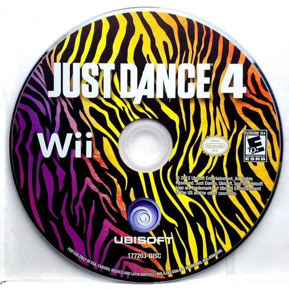 Restored Just Dance 4 Nintendo Wii (Refurbished)