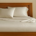 thumbnail image 5 of BedVoyage Soft, Cozy Premium Pillowcases for Sensitive Skin - Melange Bed Pillow Covers Made of Viscose Derived from Bamboo & Cotton - King 2 Pack, Sand, 5 of 6