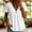 White, variant on Womens T-Shirts Short Sleeve Summer Tops Button Crew Neck Trendy Casual Work Soft Basic Tees for Ladies 2026