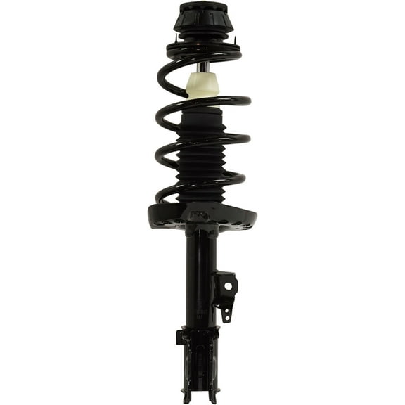 Shock Absorber and Strut Assembly Compatible with 2010-2012 Kia Soul Front, Passenger Side Black